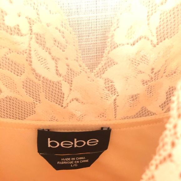 Bebe Lace/Bodycon dress - Picture 6 of 6